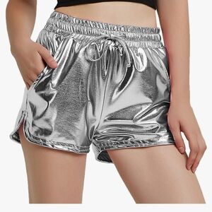 NWT Silver shorts